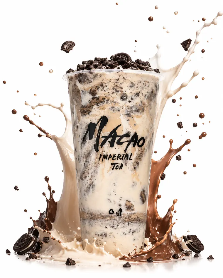 Oreo-Choco Cake Milk Tea (500ML)